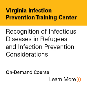 VIPTC - Recognition of Infectious Diseases in Refugees and Infection Prevention Considerations Banner